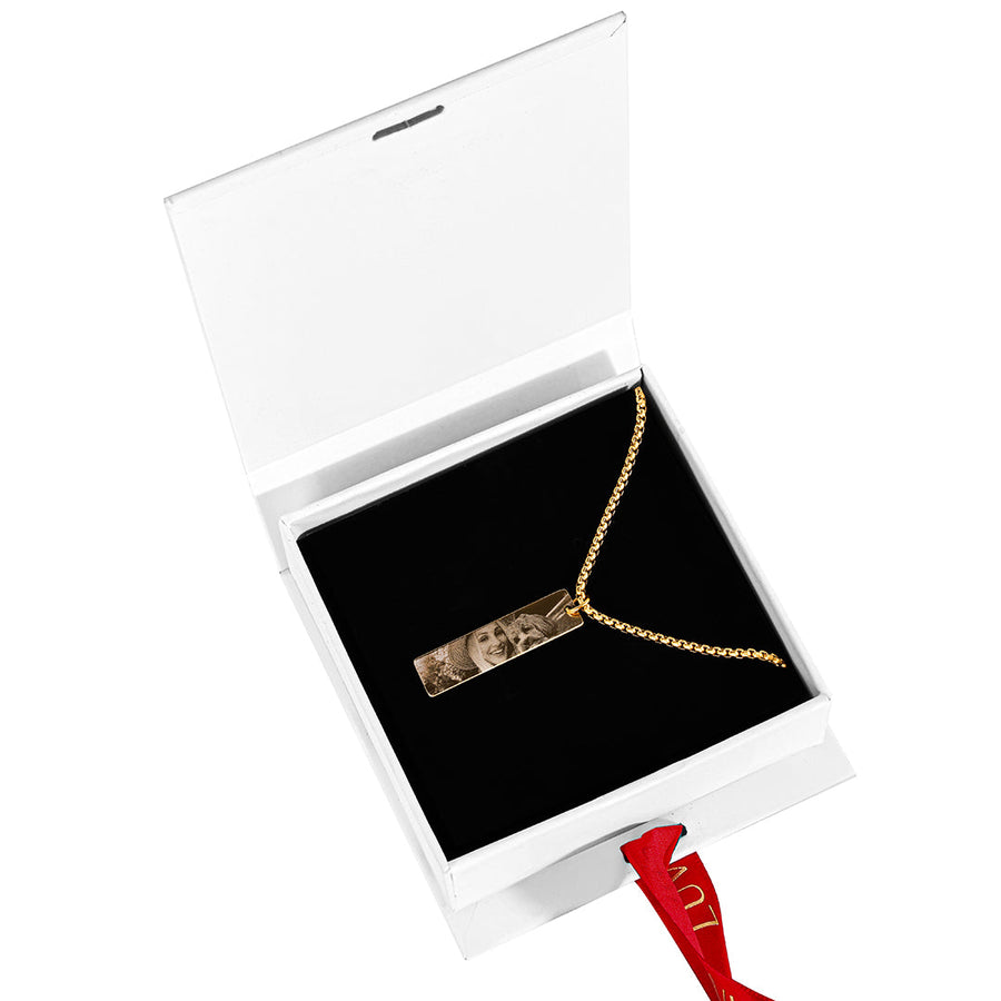 Personalized Eye Photo Necklace