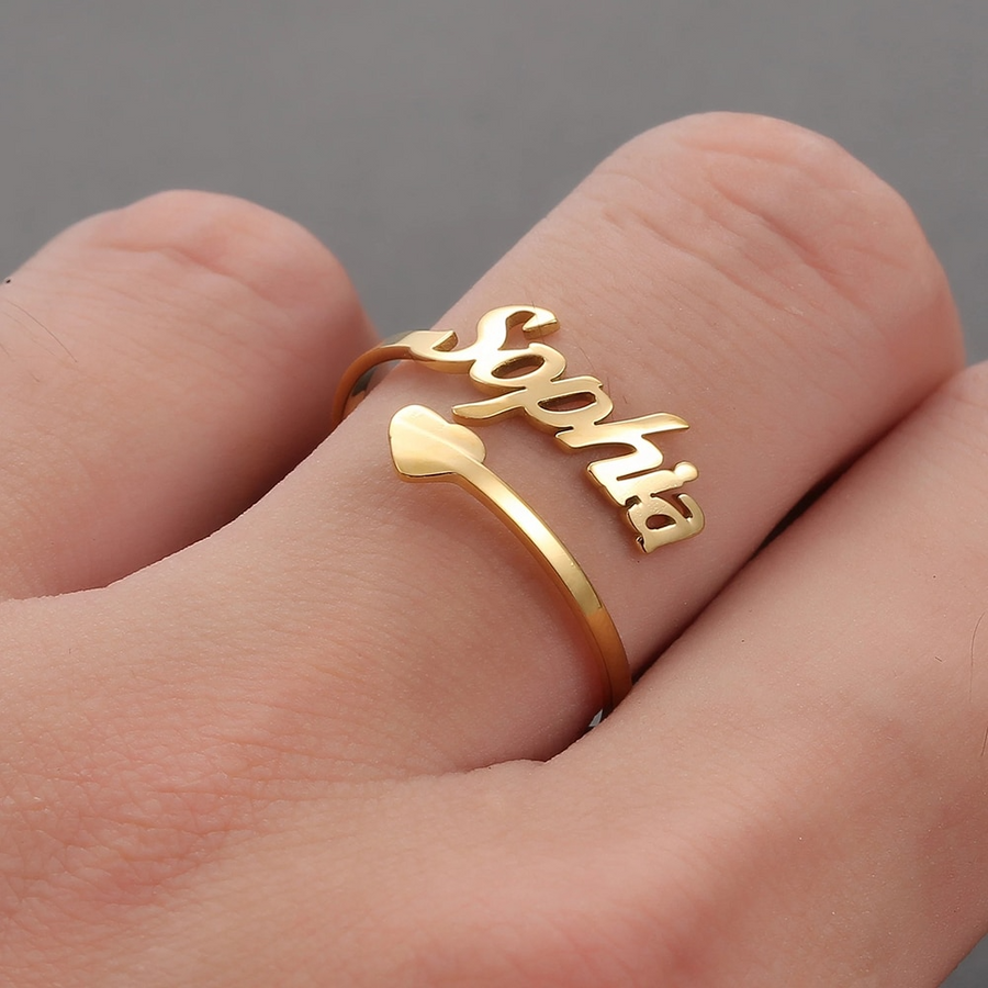 Personalized name ring - To my favorite Person