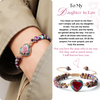 Jasper Heart Bracelet - Never forget how much I love you