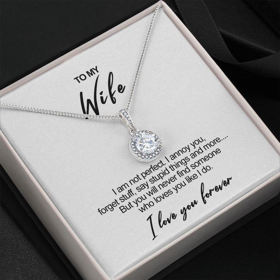 Sterling Silver Necklace - To my Wife