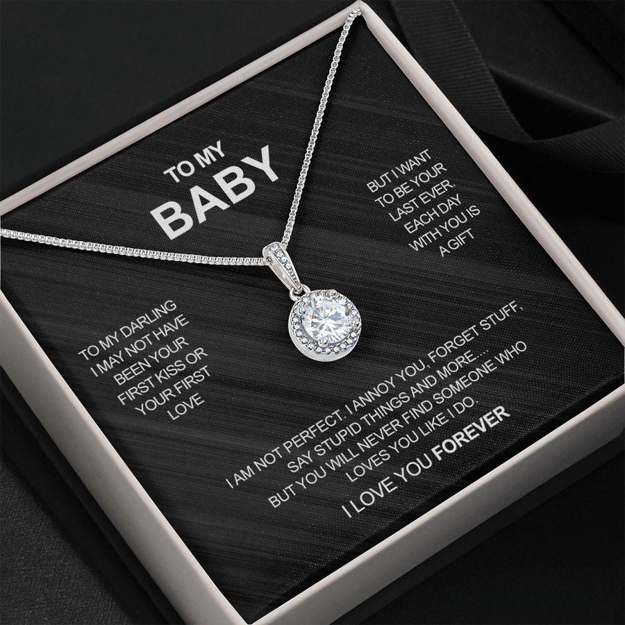Sterling Silver Necklace - To my Baby