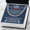 Cuban Chain - Football - Biggest Fan, From Mom