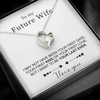 Sterling Silver Necklace - To my Wife to be