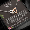 Sterling Silver Necklace - World's best Sister