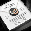 Silver necklace - To my Daughter from Mom