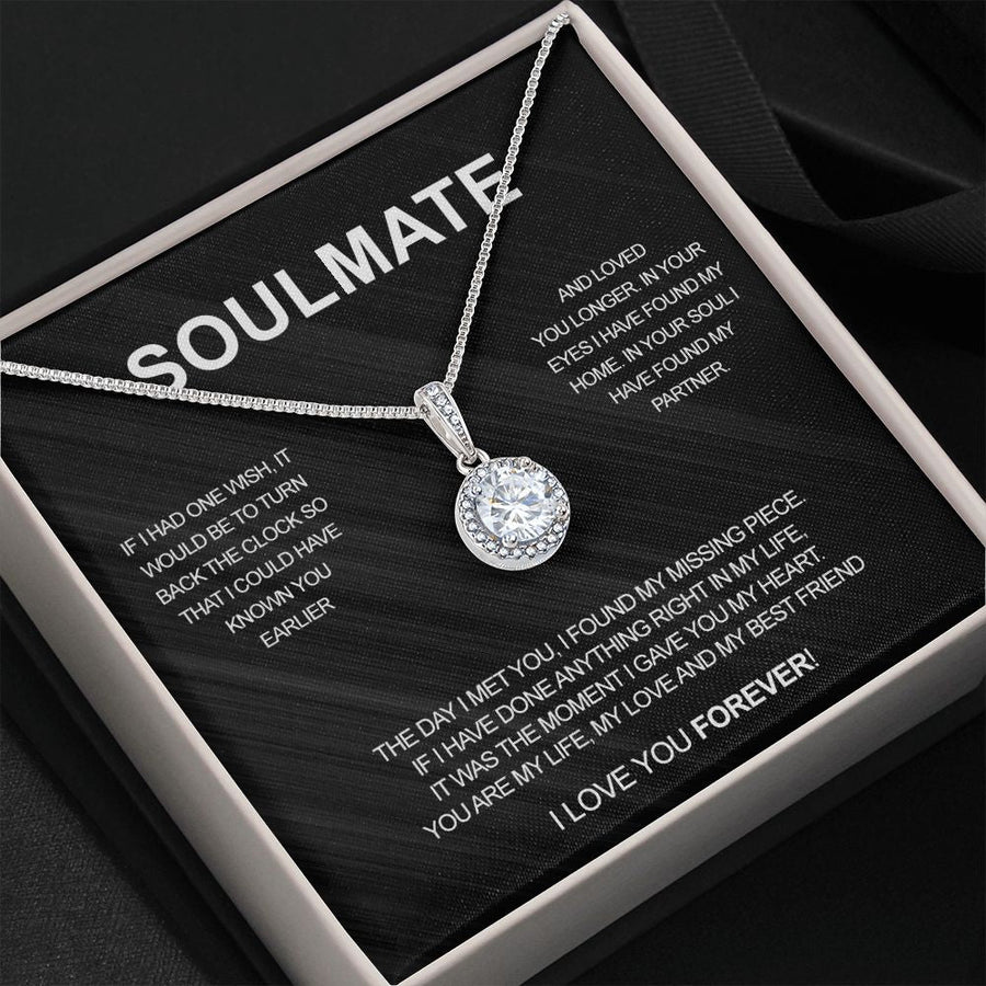 Crystal necklace - To my Soulmate