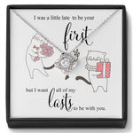 The Folded Fate Bond: Magnetic Clover & Heart Pendant