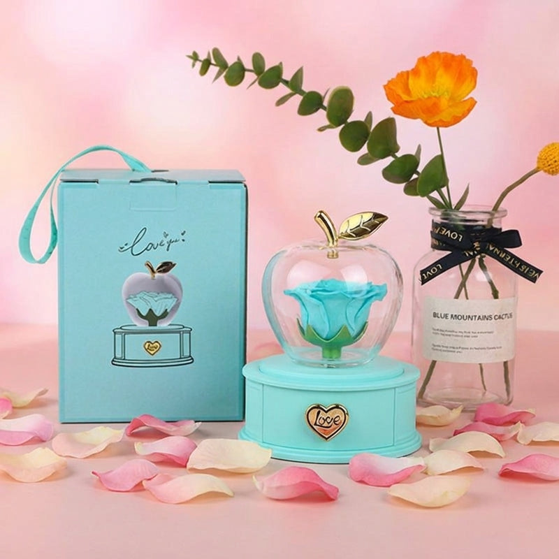 Enhanced - The Timeless Devotion Box: Preserved Rose Showcase