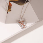 Unboxing experience of MOM Letter Necklace & Rose Bear Gift Set personalized gift