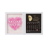 Moon Phase Calendar - Custom Flower Frame