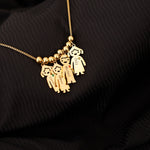 Personalized necklace - For the best Mother in the world custom engraving detail and material quality