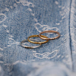 Stackable Ring - With Personalized Name custom engraving detail and material quality