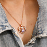 Sterling Silver Necklace - I love you always and forever custom engraving detail and material quality