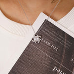 Unboxing experience of Sterling Silver Necklace with a Luxury Rose Box personalized gift