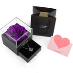 The Transparent Vow: Acrylic Rose Shrine & Pendant