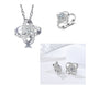 14Kwhitegold55L set