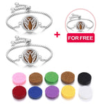 Side angle of personalized bracelet Aroma Bracelet - Carry Their Scent Everywhere You Go