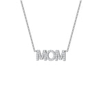 Crystal Necklace - With Real Rose - To my Mom gift-ready packaging with rose box presentation