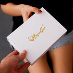 Beyond Love Permanent Bracelets with Name Engraving gift-ready packaging with rose box presentation
