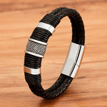 Luxury leather bracelet - For my loved One gift-ready packaging with rose box presentation