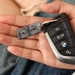 Personalized Eye Photo Keychain gift-ready packaging with rose box presentation