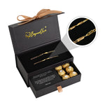 Beyond Love Personalized Bracelets – Valentine’s Day Set custom engraving detail and material quality