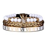Side angle of personalized bracelet Bracelet Gift Set 