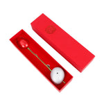 Sterling Silver Necklace with a Luxury Rose Box custom engraving detail and material quality