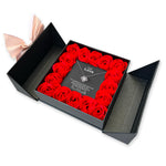 Sterling Silver Necklace - Luxury Rose Box - To My Love gift-ready packaging with rose box presentation