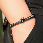 Side angle of personalized bracelet Luxury Bracelet Set 