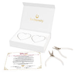 Beyond Love Permanent Bracelet-Kit worn styling photo showing elegant design