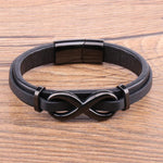 Lifestyle photo of Infinity Bracelet - I love you “To my Son” as meaningful love gift