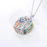 Crystal necklace - To my amazing Sister custom engraving detail and material quality