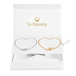 Beyond Love Permanent Bracelets with Name Engraving worn styling photo showing elegant design