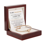 Heart Bracelet - Love You Forever “To my Daughter