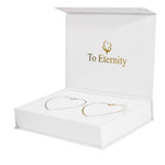 Side angle of personalized bracelet Beyond Love Permanent Bracelet-Kit