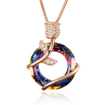 Lifestyle photo of Crystal necklace - To my amazing Wife as meaningful love gift