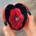 Sterling Silver Ring with Rose Box - Best Mom custom engraving detail and material quality