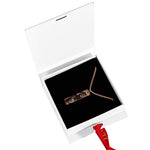 Unboxing experience of Personalized Eye Photo Necklace personalized gift