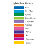 Lifestyle photo of Personalized Lightsaber Gift - I Am Your Father Sign as meaningful love gift