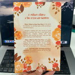 Side angle of personalized journal Story Journal – I want to hear your story
