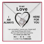 Unboxing experience of Sterling Silver Necklace with real Rose Gift Box - To my Love personalized gift