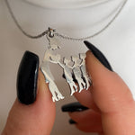 Personalized necklace - For the best mother in the world custom engraving detail and material quality