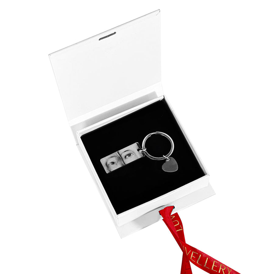 Personalized Eye Photo Keychain