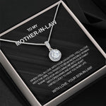 Crystal necklace - To my Mother in law