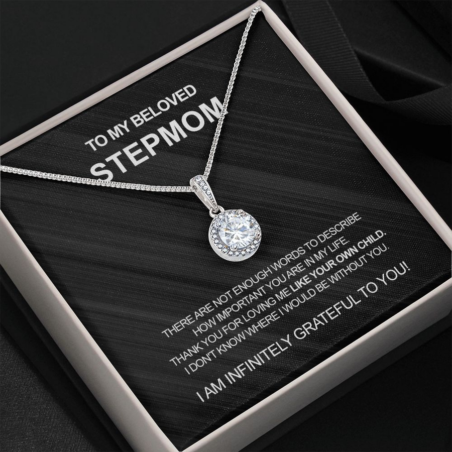 Crystal necklace - To my Stepmom