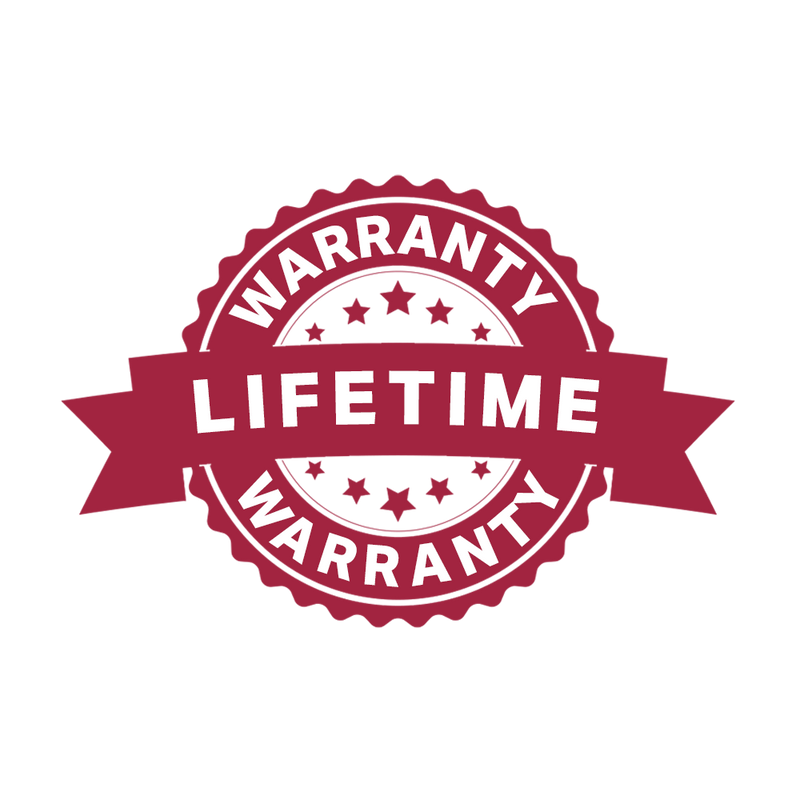 Lifetime warranty on this product  front view - Beyond Love