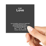 Do it yourself - Create your individual gift custom engraving detail and material quality