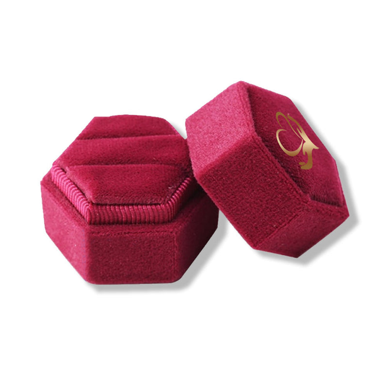 Luxury ring box  front view - Beyond Love