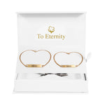 Beyond Love Permanent Partner-Bracelets with Engraving custom engraving detail and material quality